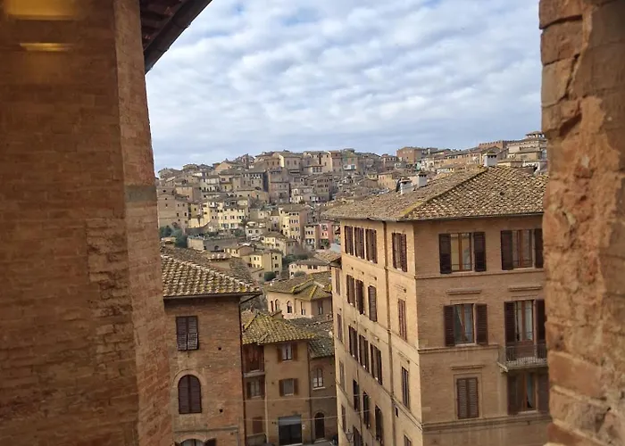 Apartmán Dimora Con Finestra Sui Tetti Di Siena